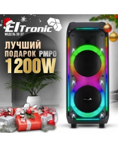 Купить Портативная колонка Eltronic 30-37 Black в E-mobi