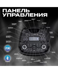 Купить Портативная колонка Eltronic 30-37 Black  в E-mobi