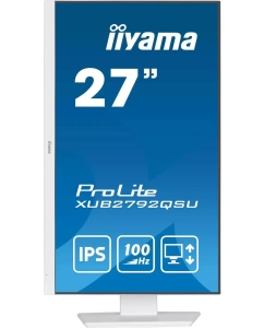 Купить 27&quot; Монитор iiyama ProLite XUB2792QSU-W6 белый 100Hz 2560x1440 IPS  в E-mobi