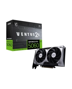 Купить Видеокарта MSI NVIDIA GeForce RTX 5060 OC 8Gb (RTX 5060 8G VENTUS 2X OC) в E-mobi