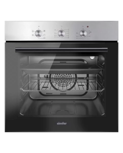 Купить Встраиваемый электрический духовой шкаф Simfer B6EM16001 Silver в E-mobi