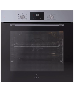 Купить Встраиваемый электрический духовой шкаф LEX EDP 671 серебристый; черный в E-mobi