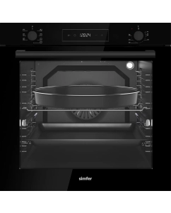 Купить Встраиваемый электрический духовой шкаф Simfer B6ES68177 черный в E-mobi