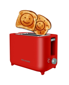 Купить Тостер WILLMARK WTS-9212 красный в E-mobi