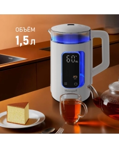 Купить Чайник электрический Weissgauff WK 1520 Dw Touch BodyCool  в E-mobi