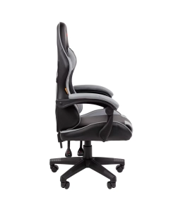 Купить Игровое компьютерное кресло CHAIRMAN CH 29, экокожа, черно-серый  в E-mobi