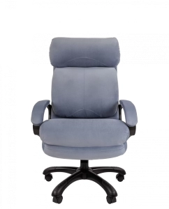 Купить Кресло Chairman Home 505 Россия ткань Т-71 голубой (черный пластик) (7127989) .  в E-mobi