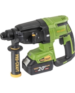 Купить Перфоратор аккумуляторный бесщеточный PROCRAFT PHA40 20В 2,6 Дж (2 АКБ и ЗУ) Кейс PHA40 Li Set в E-mobi