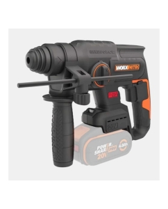 Купить Аккумуляторный бесщеточный перфоратор WORX 20В, 4Ач x1, ЗУ 2А, кейс WX381  в E-mobi