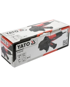Купить Углошлифовальная машина YATO 1100 Вт, 125 мм YT-82100  в E-mobi