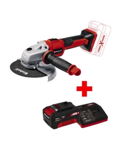 Купить Шлифмашина угловая аккумуляторная Einhell PXC (TE-AG) AXXIO 18/150 Li BL + 1 акк.4 Ач + ЗУ 3 А 4431144SET в E-mobi