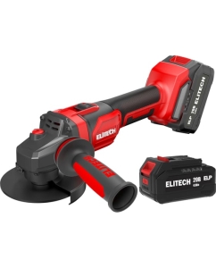 Купить Шлифмашина угловая аккумуляторная Elitech МШУ 2012БЛ (E2213.046.02) 205695 в E-mobi