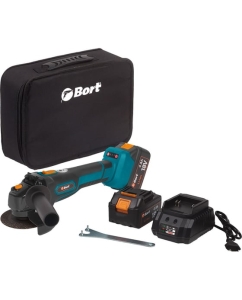 Купить Шлифовальная угловая аккумуляторная машина BORT BWS-18Li-125 93722340  в E-mobi