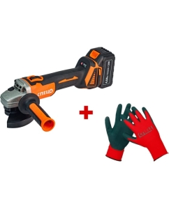 Купить УШМ аккумуляторная NORDBERG диаметр диска 125 мм, 20В, 2 аккумулятора и зарядное устройство NE308K  в E-mobi