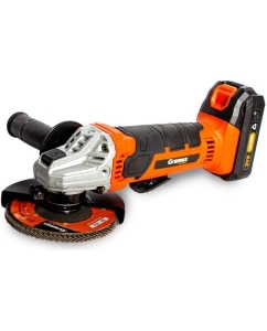 Купить Аккумуляторная угловая шлифмашина Gramex HBC-200 (21В, 125х22,2 мм диск, аккум Li-2А/ч, ЗУ) кейс (1/4) 018510 в E-mobi