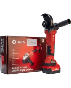 Купить Машина отрезная дисковая KEN BL9125-40C (20V/4.0Ah) 125мм 8500об./мин 115.414.9404 в E-mobi