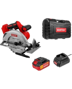 Купить Аккумуляторная циркулярная пила WORTEX CCS 1819-1 ALL1 с акб и з/у, в чемодане 1329533 в E-mobi