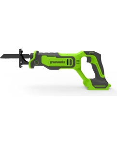 Купить Пила сабельная аккумуляторная GreenWorks GPT-BLRS-1, 24В, б/щет., 0-3000 об/мин, рез 115 мм дер., без АКБ и ЗУ 1200607  в E-mobi