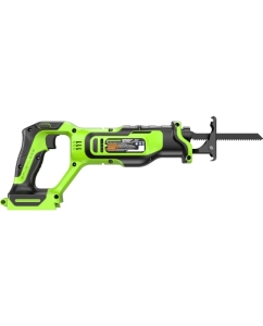 Купить Пила сабельная аккумуляторная GreenWorks GPT-BLRS-1, 24В, б/щет., 0-3000 об/мин, рез 115 мм дер., без АКБ и ЗУ 1200607  в E-mobi