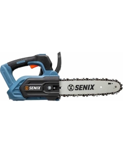 Купить Пила цепная аккумуляторная Senix серия X2, 20В, 25,5 см, 10', АКБ 4.0 Ач, зарядное устройство 2А CSX2-M1-EU в E-mobi