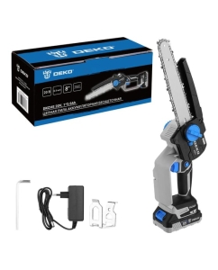 Купить Пила цепная аккумуляторная бесщеточная DEKO DKCHS 20V, 20В, 1x3,0Ач 085-2010 в E-mobi