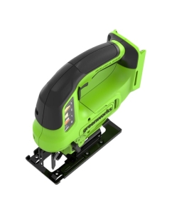 Купить Лобзик аккумуляторный GreenWorks GD24JS90, 24В, б/щет., 90 мм, 0-3000 об/мин, 4 ст.маятник, LED, без АКБ и ЗУ 3601707  в E-mobi