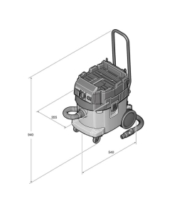 Купить Пылесос для влажной и сухой уборки Fein Dustex 35 LX 92029060000  в E-mobi