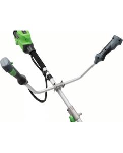 Купить Аккумуляторный бесщеточный триммер TRUEGREEN 2х20 В без аккумулятора и ЗУ, леска/нож TG8A228  в E-mobi