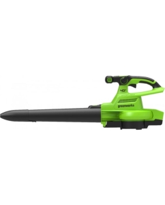 Купить Аккумуляторный воздуходув-садовый пылесос Greenworks 40V, бесщеточный, без АКБ и ЗУ 2406907 в E-mobi