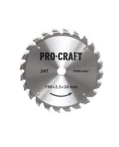 Купить Пила дисковая PROCRAFT 2000 Вт, 185 мм, пропил 62 мм KR2000  в E-mobi