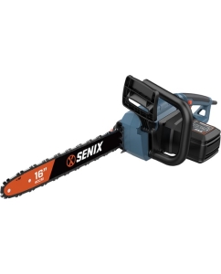 Купить Электрическая цепная поперечное исполнение пила 2200Вт, 40см шина SENIX CSE22-M4-EU в E-mobi