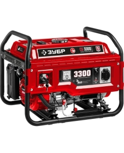 Купить Бензиновый генератор ЗУБР с электростартером, 3300 Вт СБ-3300Е в E-mobi