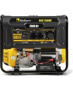 Купить Генератор бензиновый Kolner 7.5 кВт, 230В, 50Гц, KEG 7500E 8040200246  в E-mobi