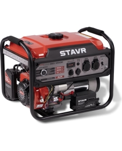 Купить Генератор бенз. 3500/3200 Вт, 230В, 50Гц, эл.стартер + ручной, STAVR SEG 3500E, Ставр 9040200016 в E-mobi