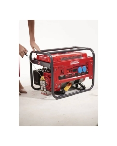 Купить Генератор бензиновый электрический POWERAC 2.2 кВт, 220В, 6л.с., ручной стартер PR2500H2  в E-mobi