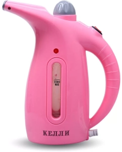 Купить Ручной отпариватель KELLI КL-317 0.35 л розовый в E-mobi