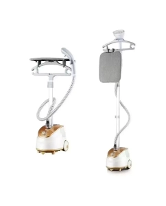 Купить Вертикальный отпариватель KELLI KL-825 2 л белый; золотистый в E-mobi