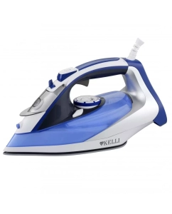Купить Утюг KELLI KL-1638 White/Blue в E-mobi