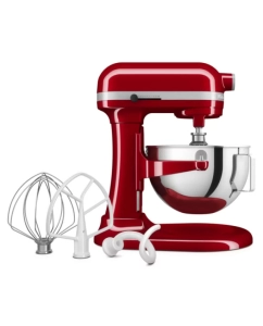 Купить Миксер KitchenAid 5KSM55SXXEER красный в E-mobi