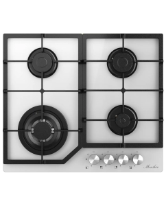 Купить Встраиваемая варочная панель газовая Monsher MGG 63 белый в E-mobi