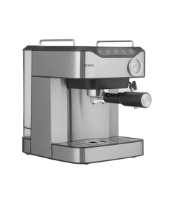 Купить Рожковая кофеварка Centek CT-1166 серебристая, черная  в E-mobi
