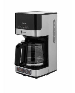 Купить Кофеварка капельного типа Leonord LE-1755 серебристый, черный в E-mobi
