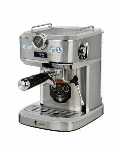 Купить Рожковая кофеварка Leonord LE-1753 серебристый в E-mobi