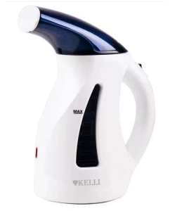 Купить Ручной отпариватель KELLI KL-818 0.5 л синий, белый в E-mobi