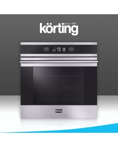 Купить Встраиваемый электрический духовой шкаф Korting OKB 9101 CFX серебристый/черный в E-mobi