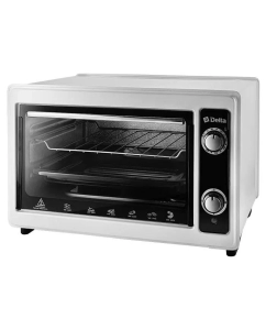 Купить Мини-печь Delta D-0122 белая в E-mobi