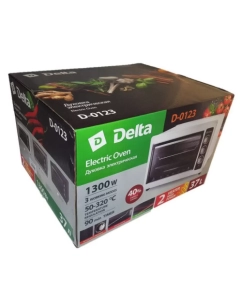 Купить Мини-печь Delta D-0123 Red  в E-mobi