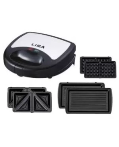 Купить Сэндвич-тостер LIRA LR 1302 Silver в E-mobi