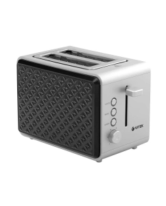 Купить Тостер VITEK VT-7156 серебристый, черный в E-mobi