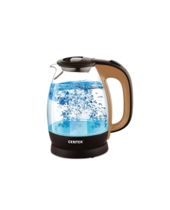 Купить Чайник электрический Centek CT-0056 1.7 л черный, бежевый в E-mobi